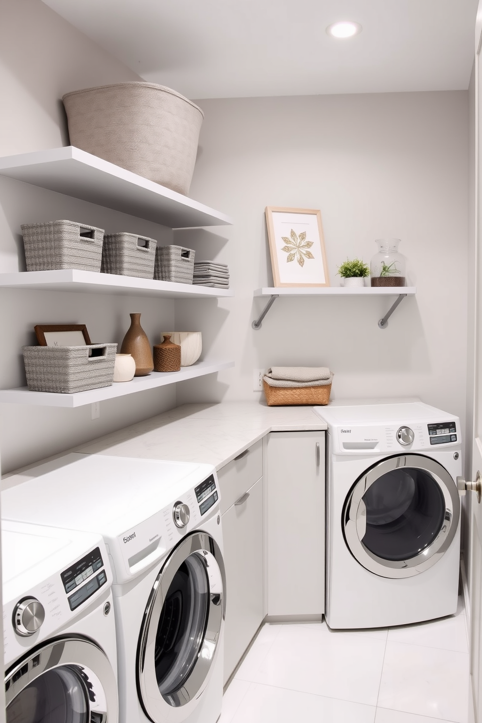 Gray Laundry Room Design Ideas 3