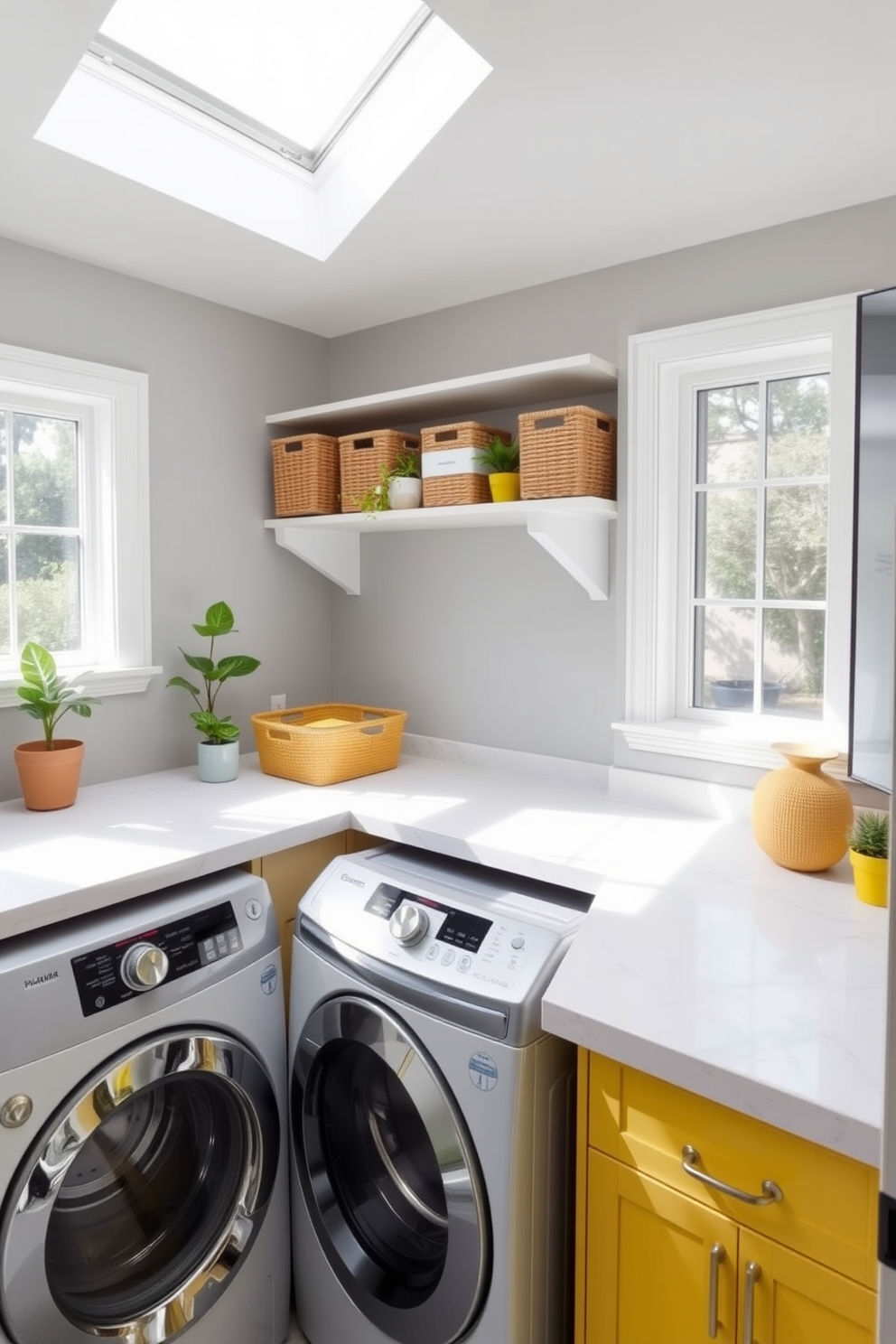 Gray Laundry Room Design Ideas 30