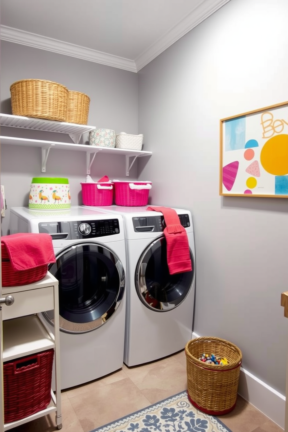 Gray Laundry Room Design Ideas 6