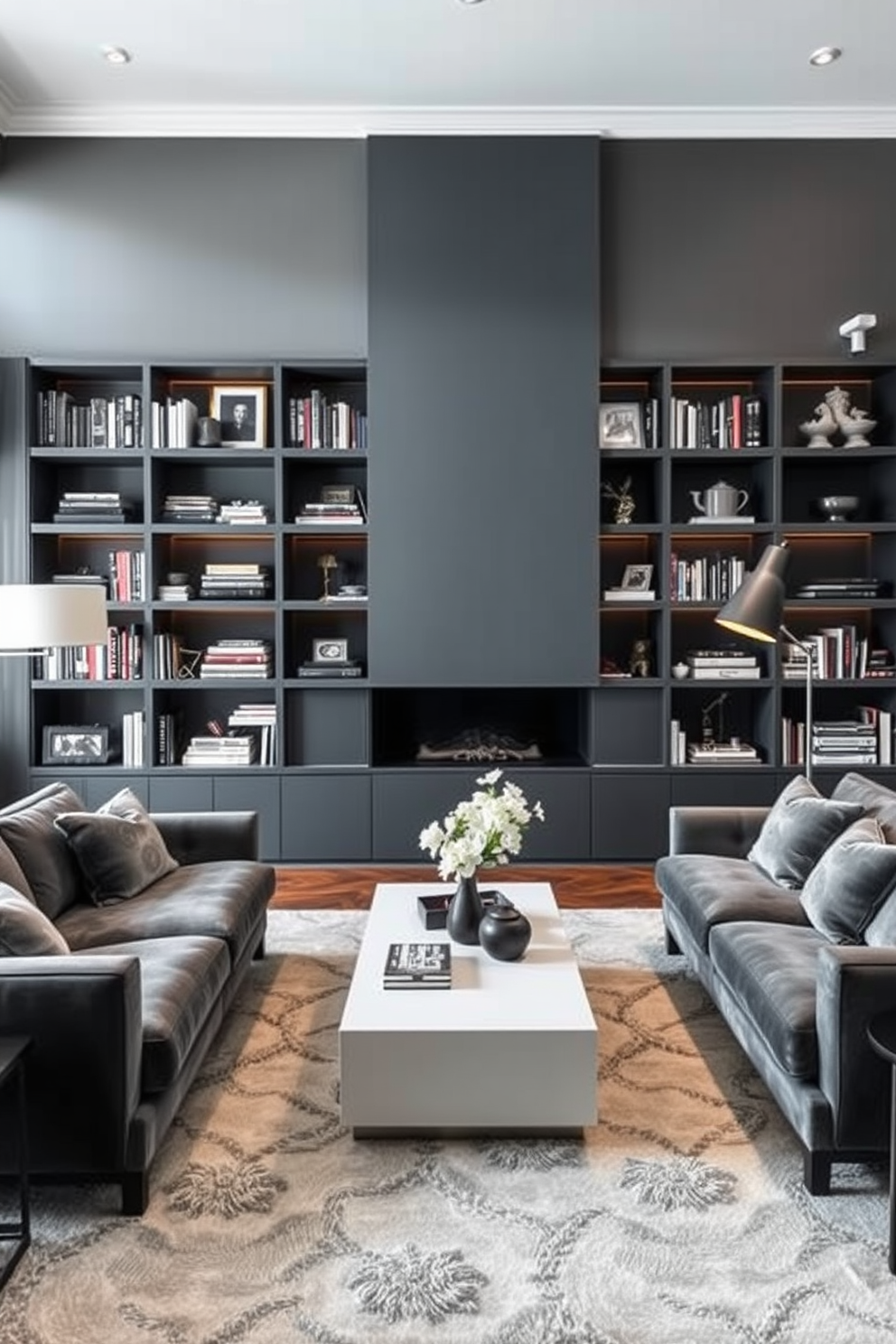 Gray Living Room Design Ideas 5