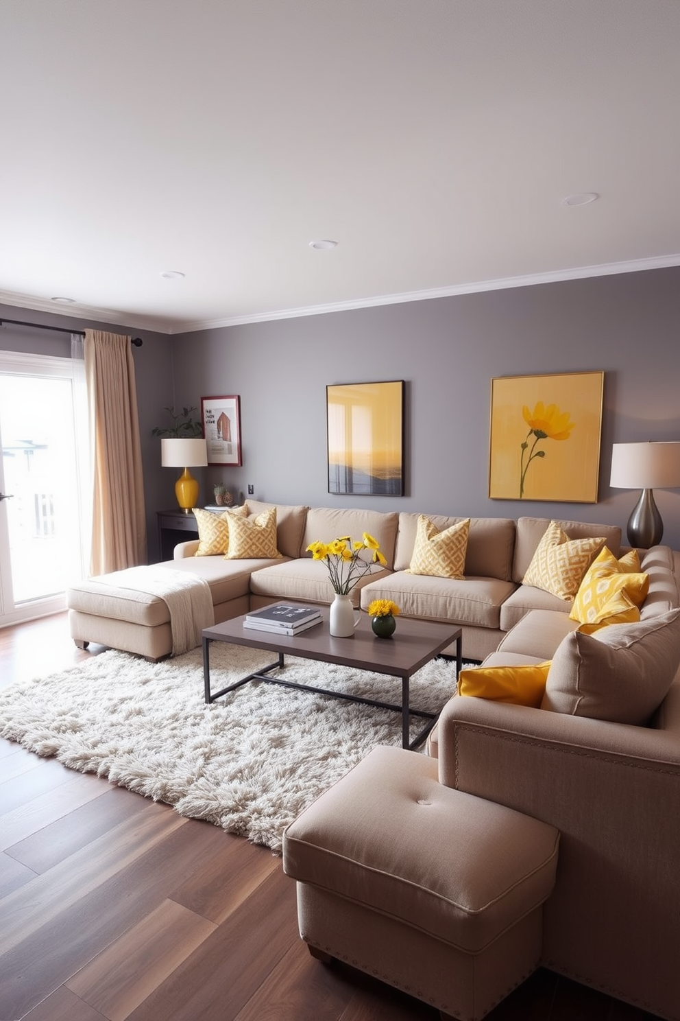 Gray Living Room Design Ideas 6