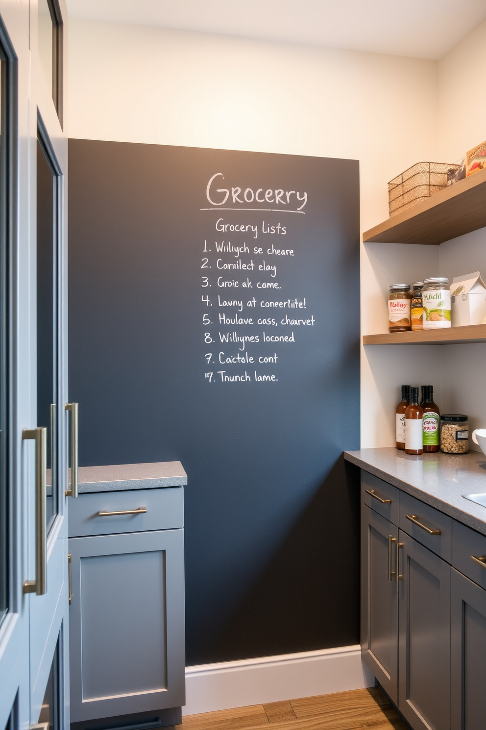 Gray Pantry Design Ideas 19