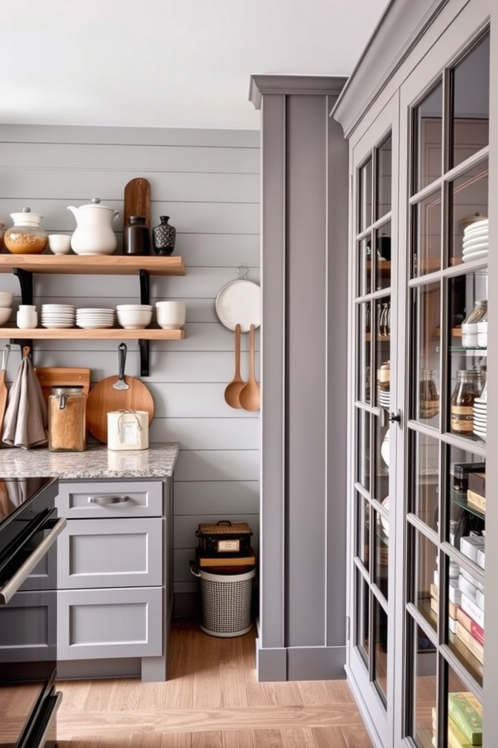 Gray Pantry Design Ideas 2