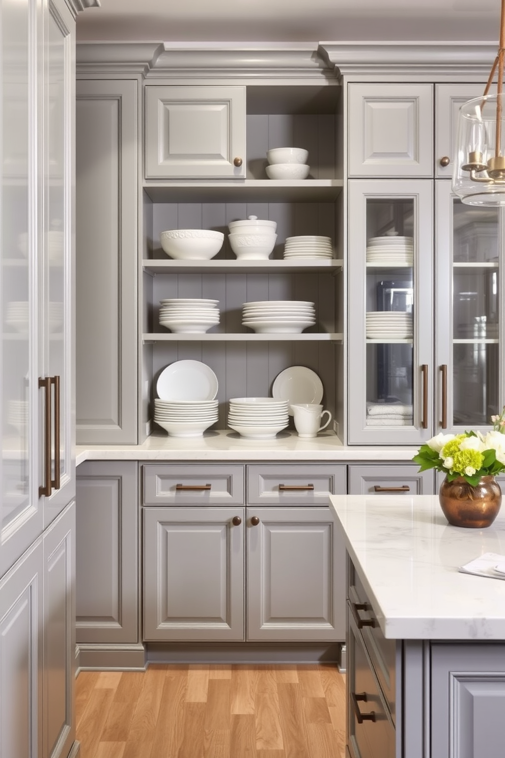 Gray Pantry Design Ideas 21