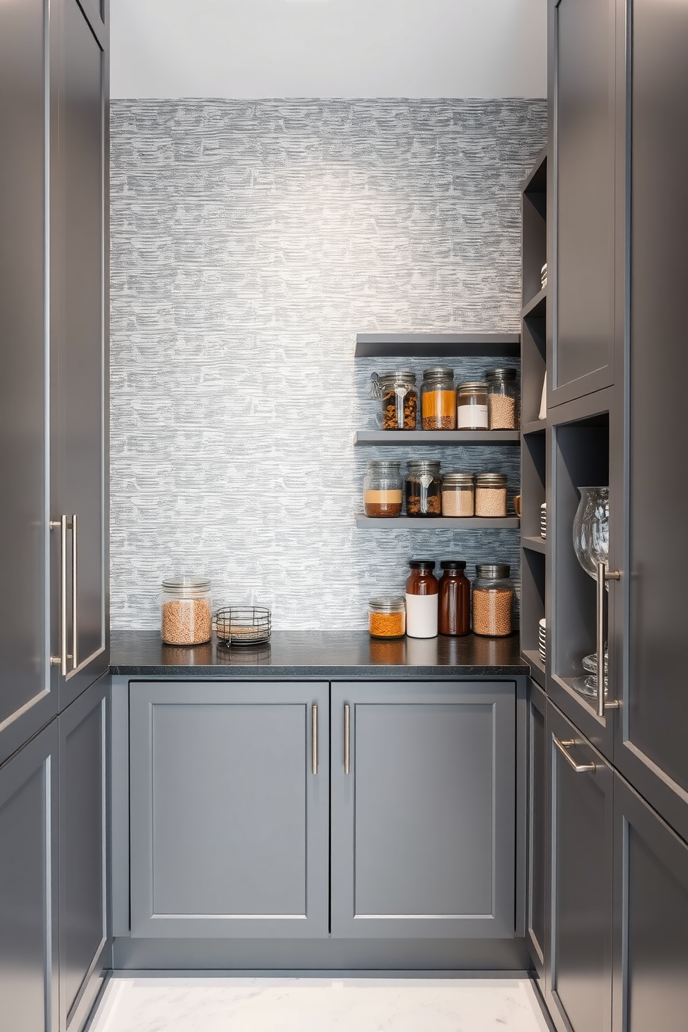 Gray Pantry Design Ideas 24