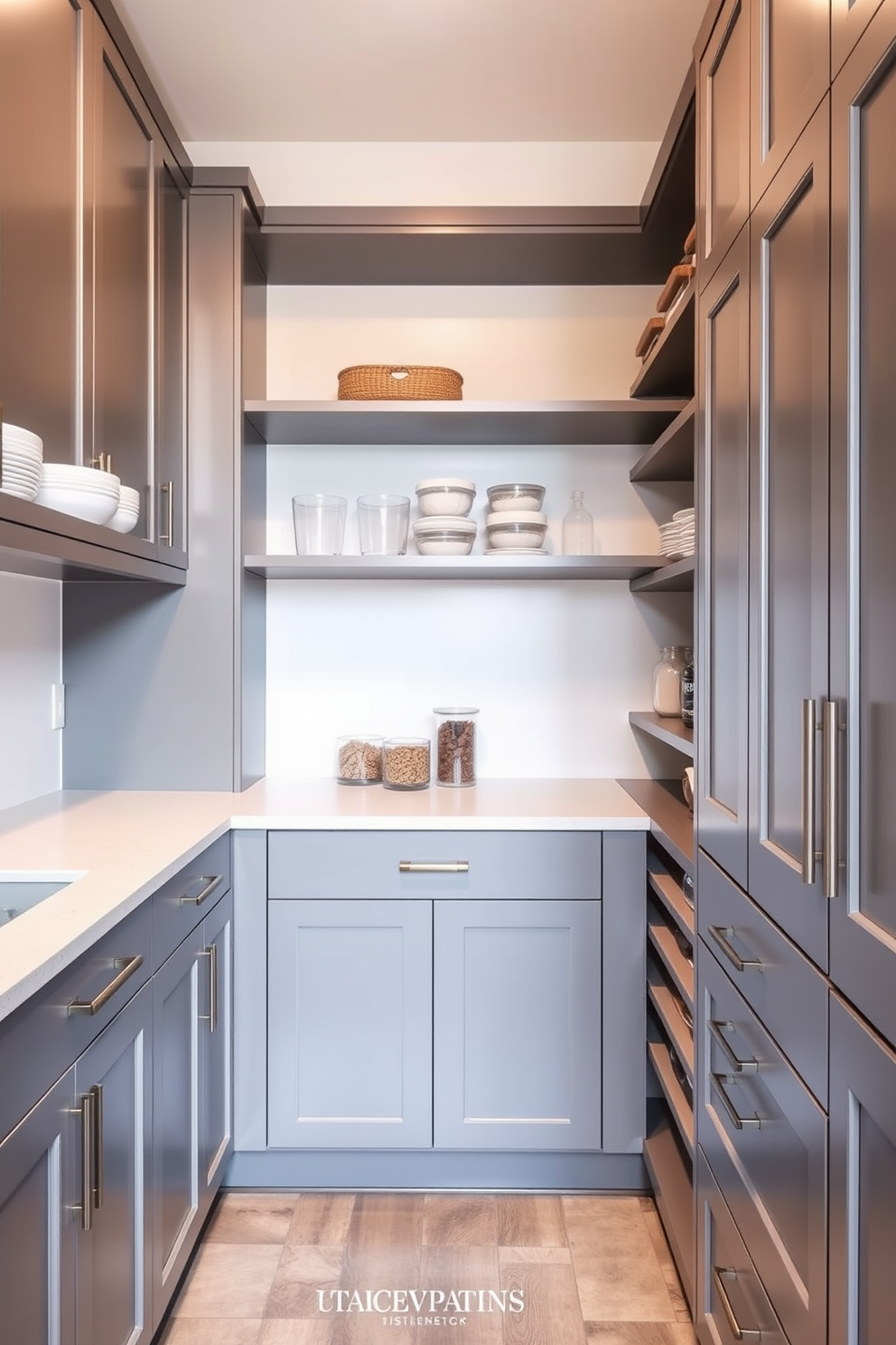 Gray Pantry Design Ideas 5