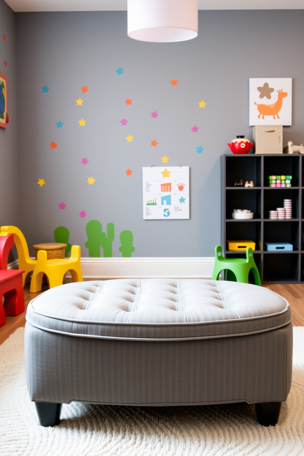 Gray Playroom Design Ideas 18