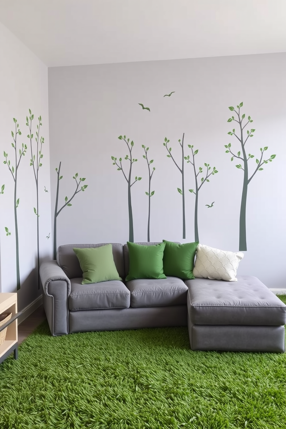 Gray Playroom Design Ideas 29