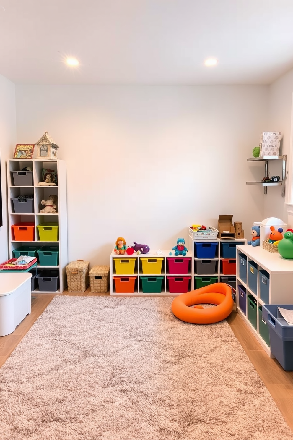 Gray Playroom Design Ideas 3