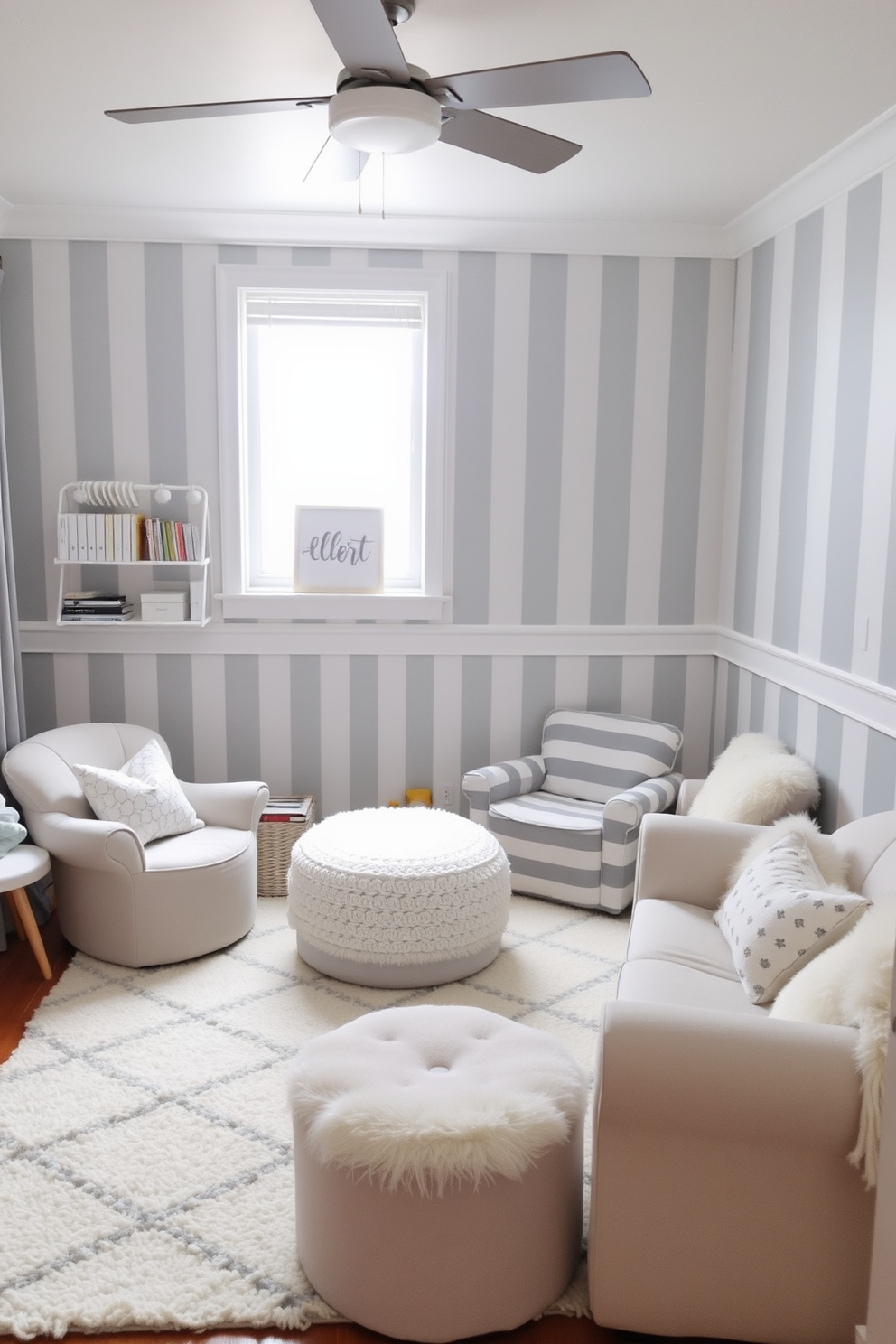 Gray Playroom Design Ideas 7