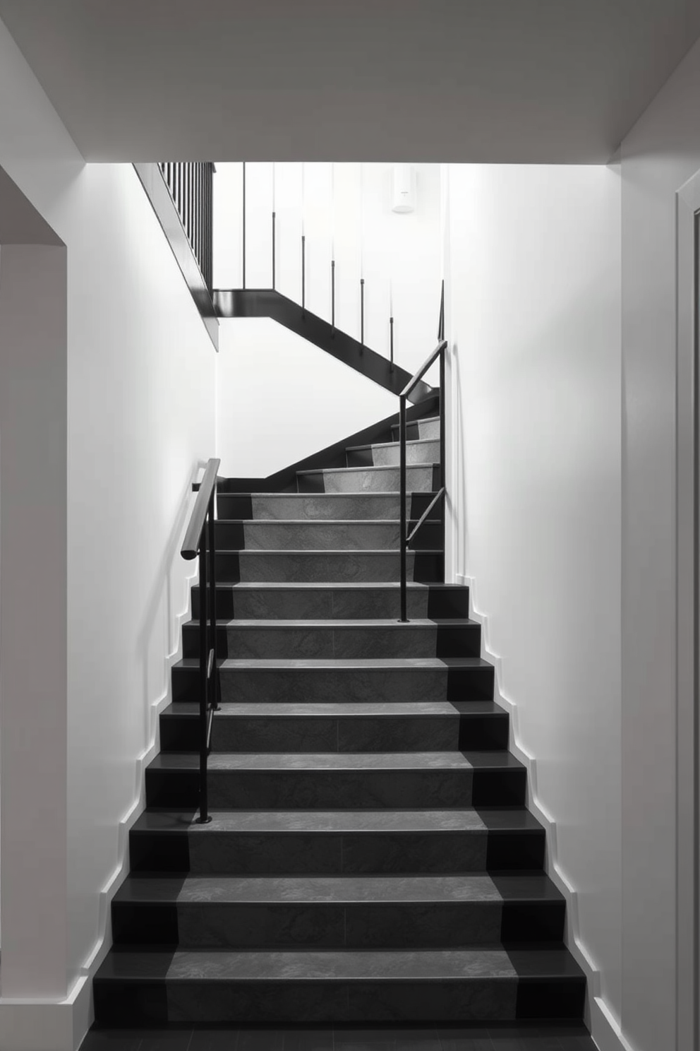 Gray Staircase Design Ideas 25