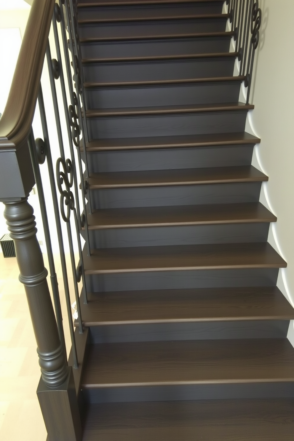 Gray Staircase Design Ideas 6