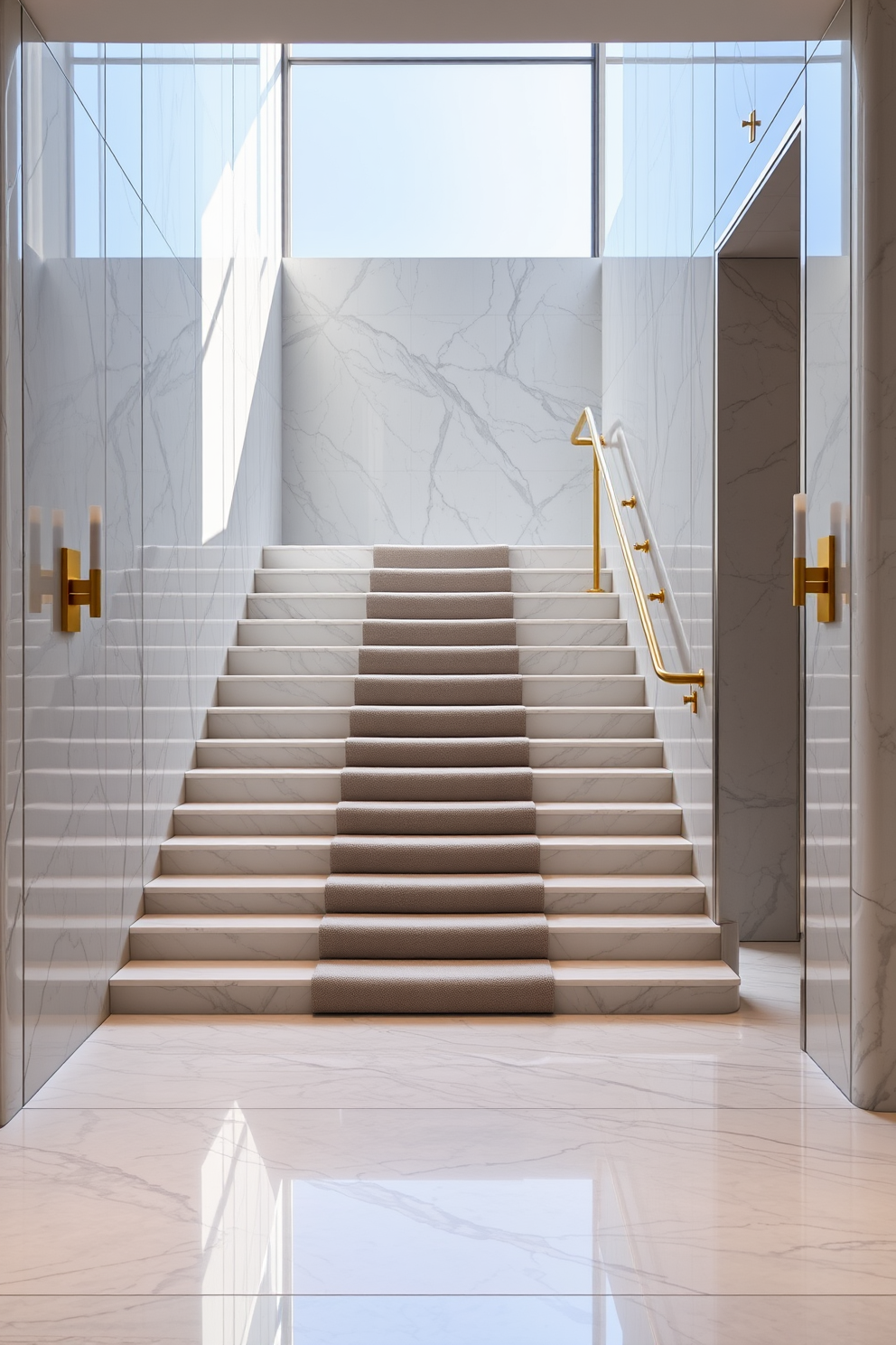 Gray Staircase Design Ideas 7