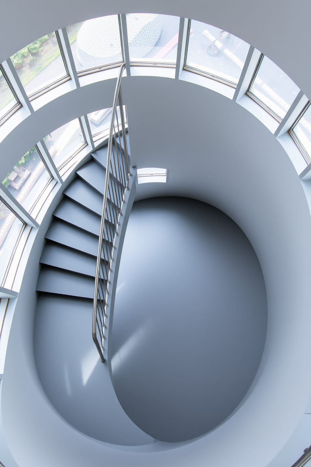 Gray Staircase Design Ideas 8