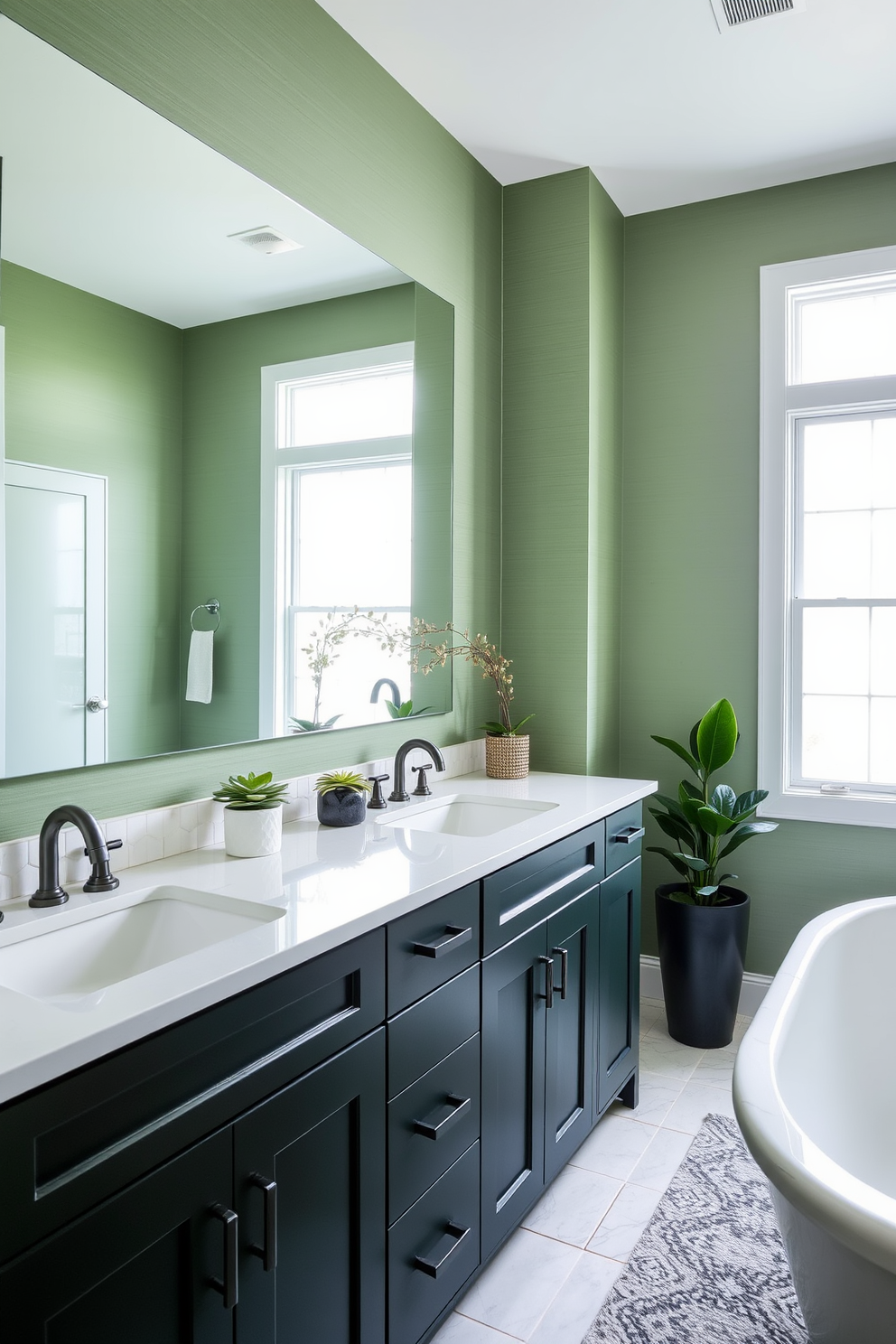 Green Bathroom Design Ideas 10