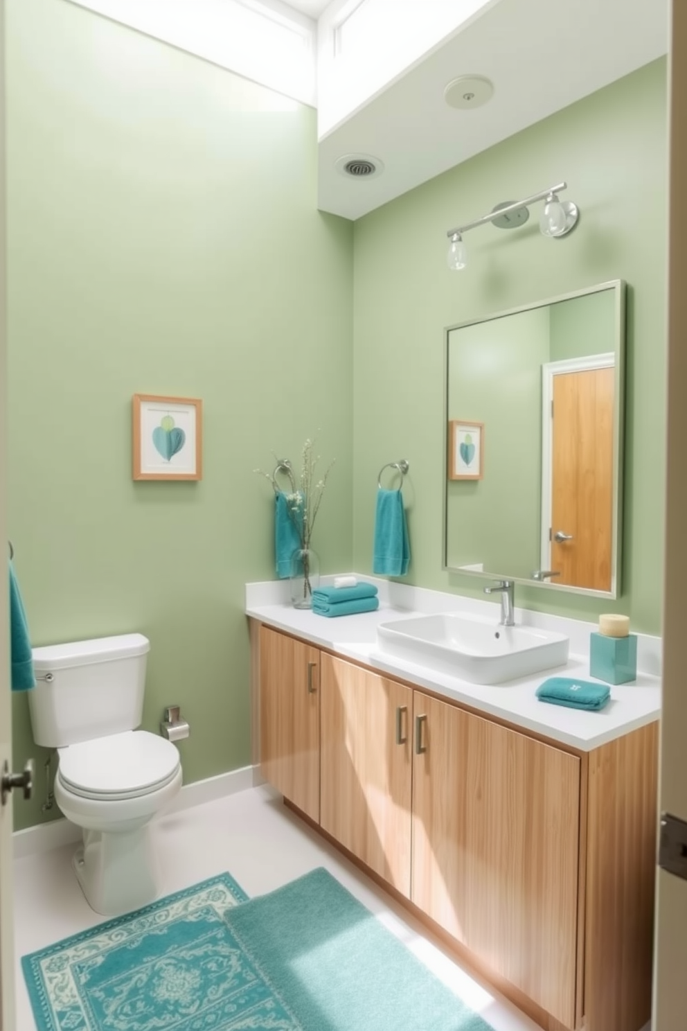 Green Bathroom Design Ideas 13