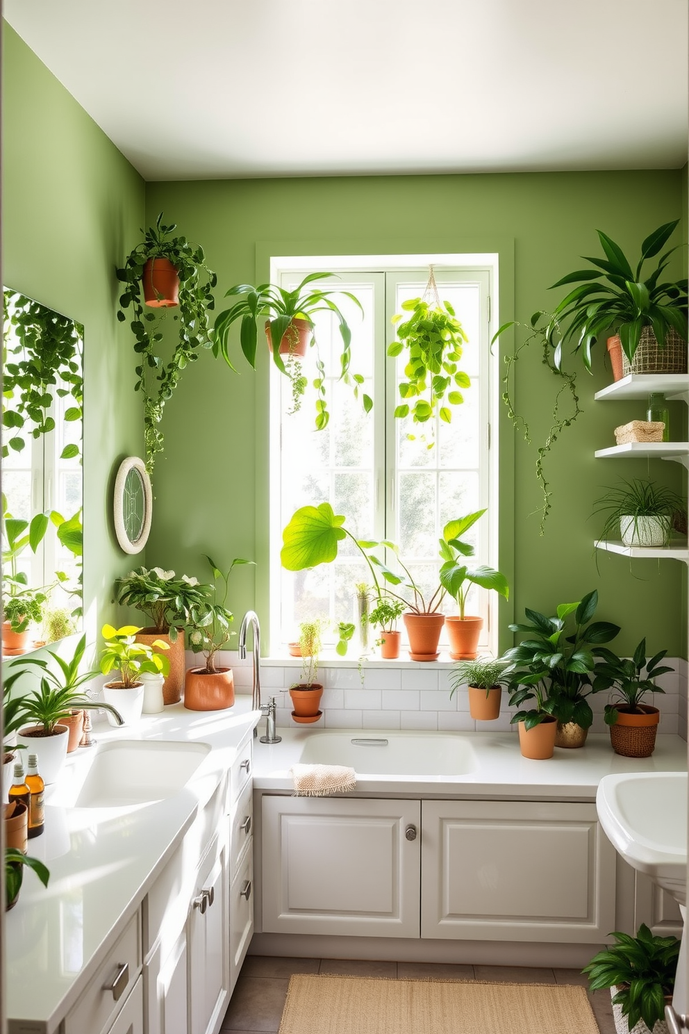 Green Bathroom Design Ideas 18