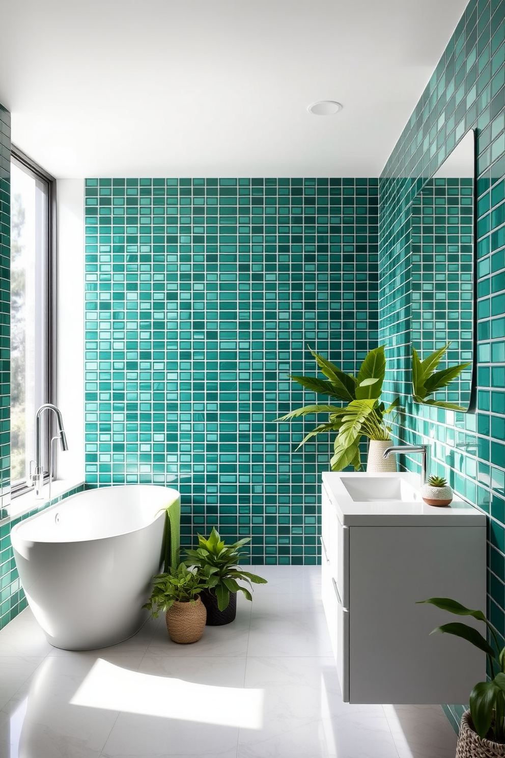 Green Bathroom Design Ideas 2