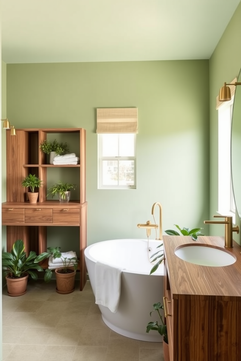 Green Bathroom Design Ideas 9