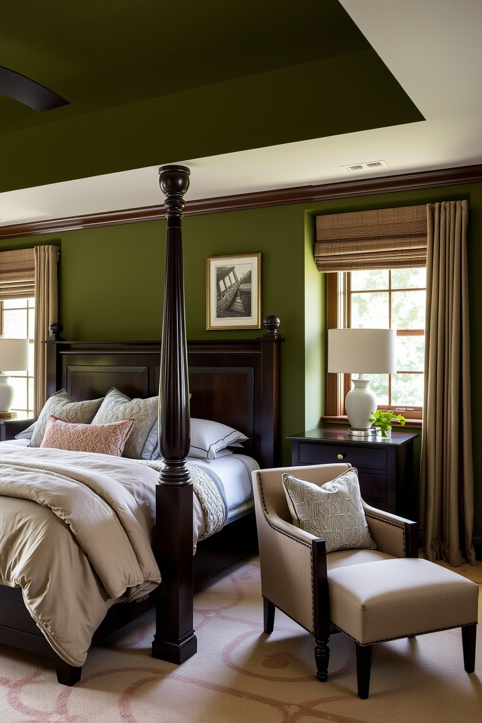 Green Bedroom Design Ideas 15