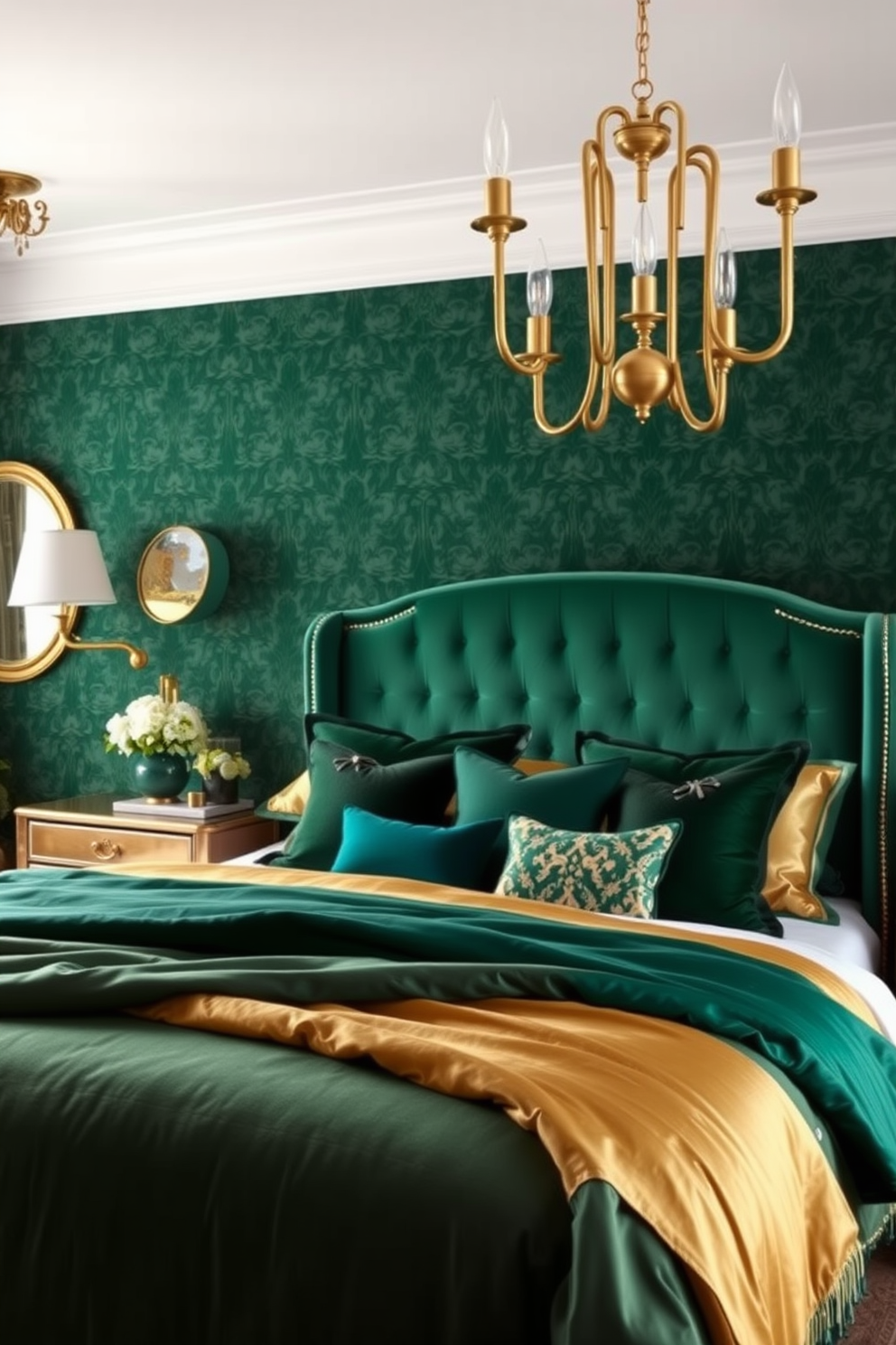 Green Bedroom Design Ideas 19