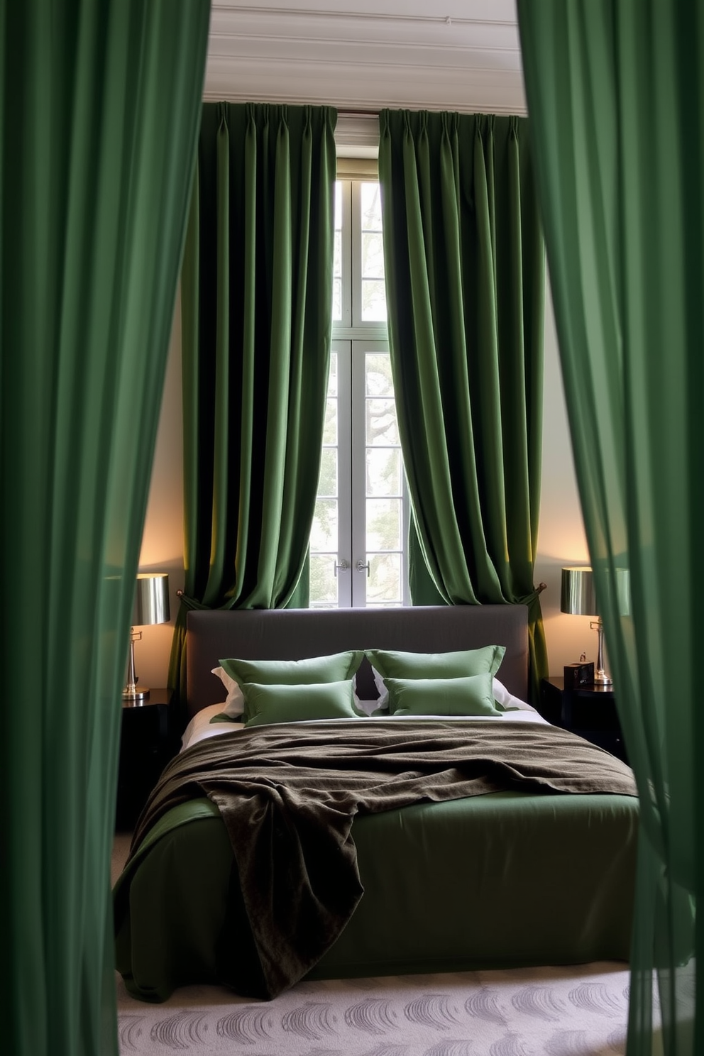 Green Bedroom Design Ideas 23