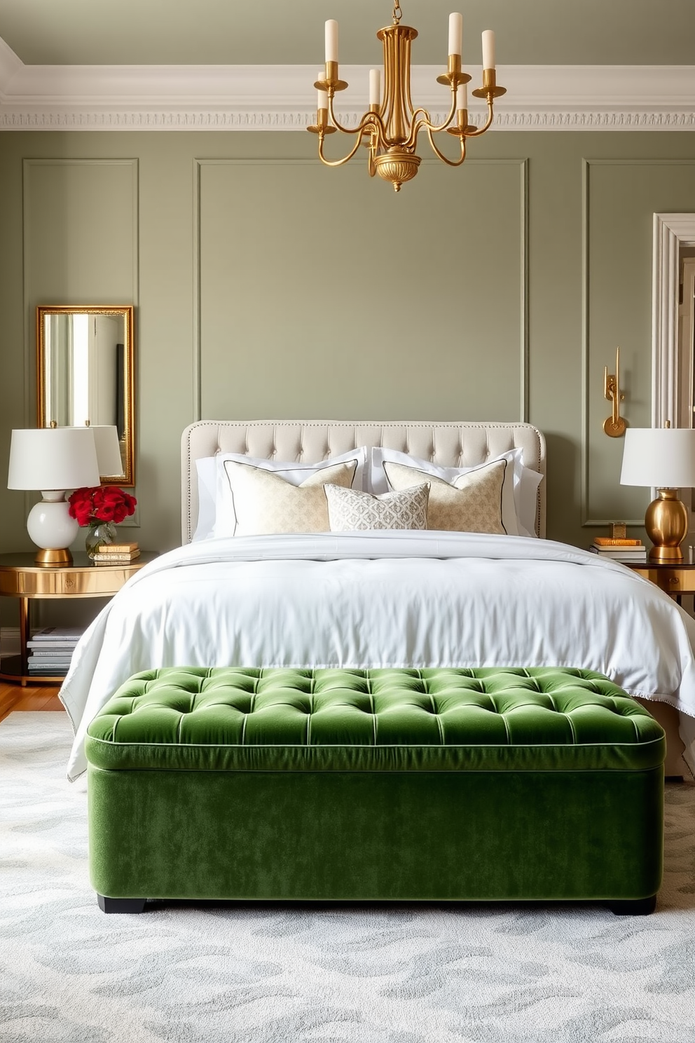 Green Bedroom Design Ideas 29