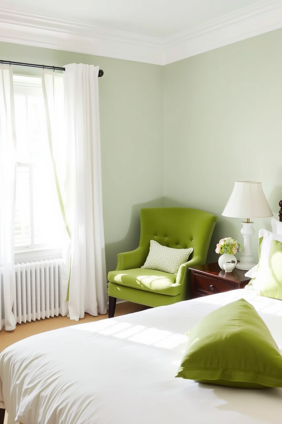 Green Bedroom Design Ideas 30