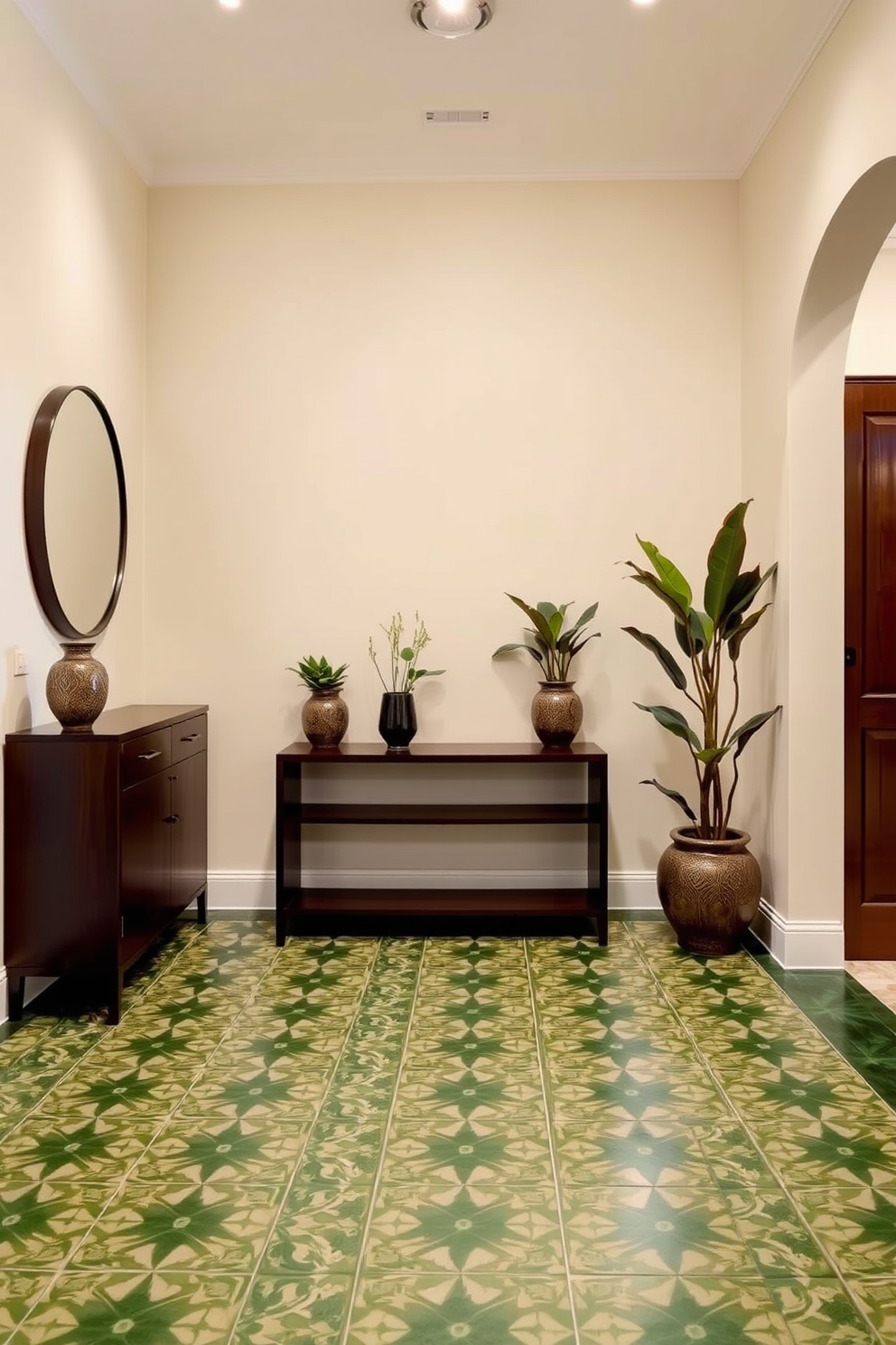 Green Foyer Design Ideas 11