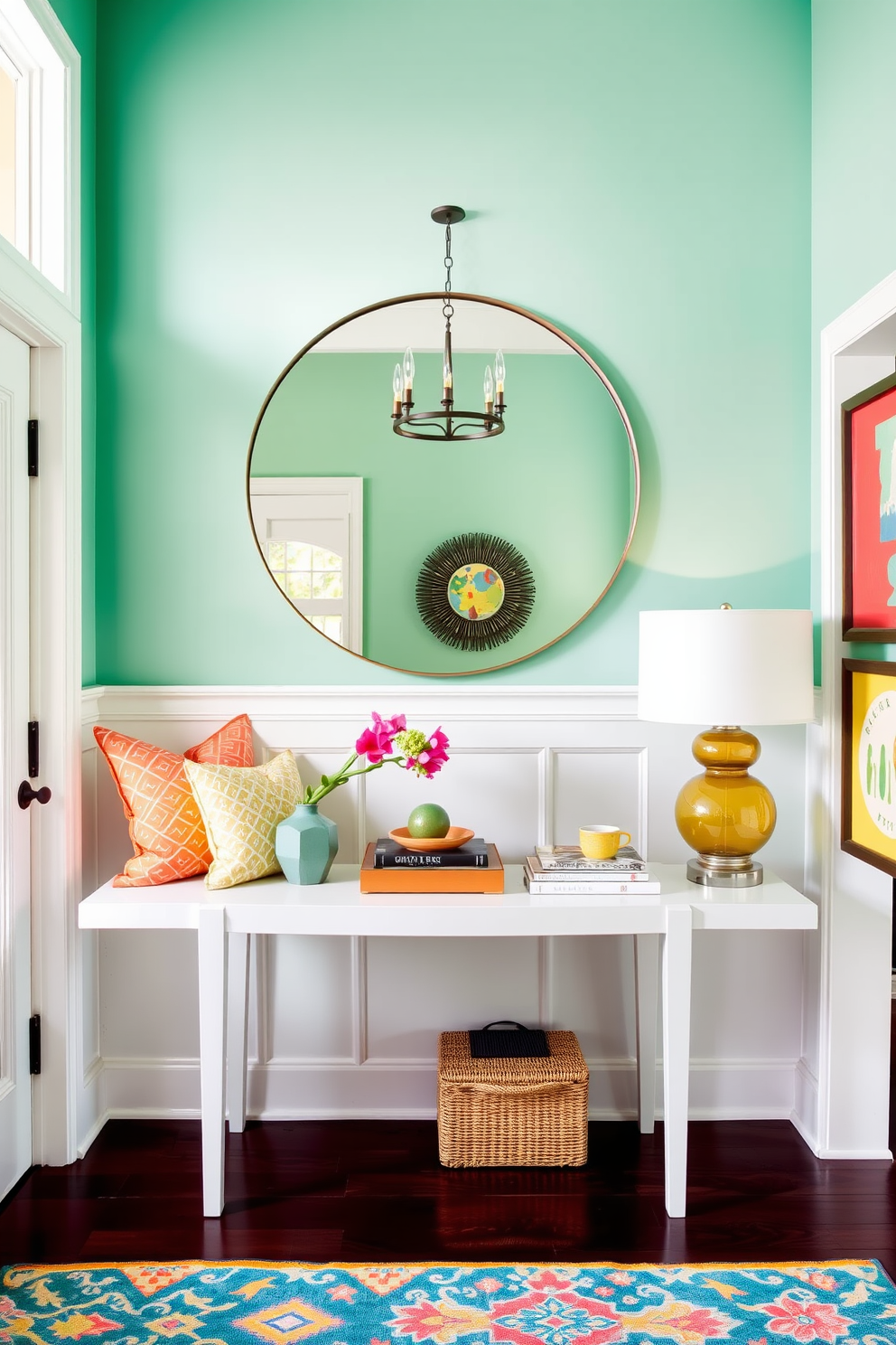 Green Foyer Design Ideas 26