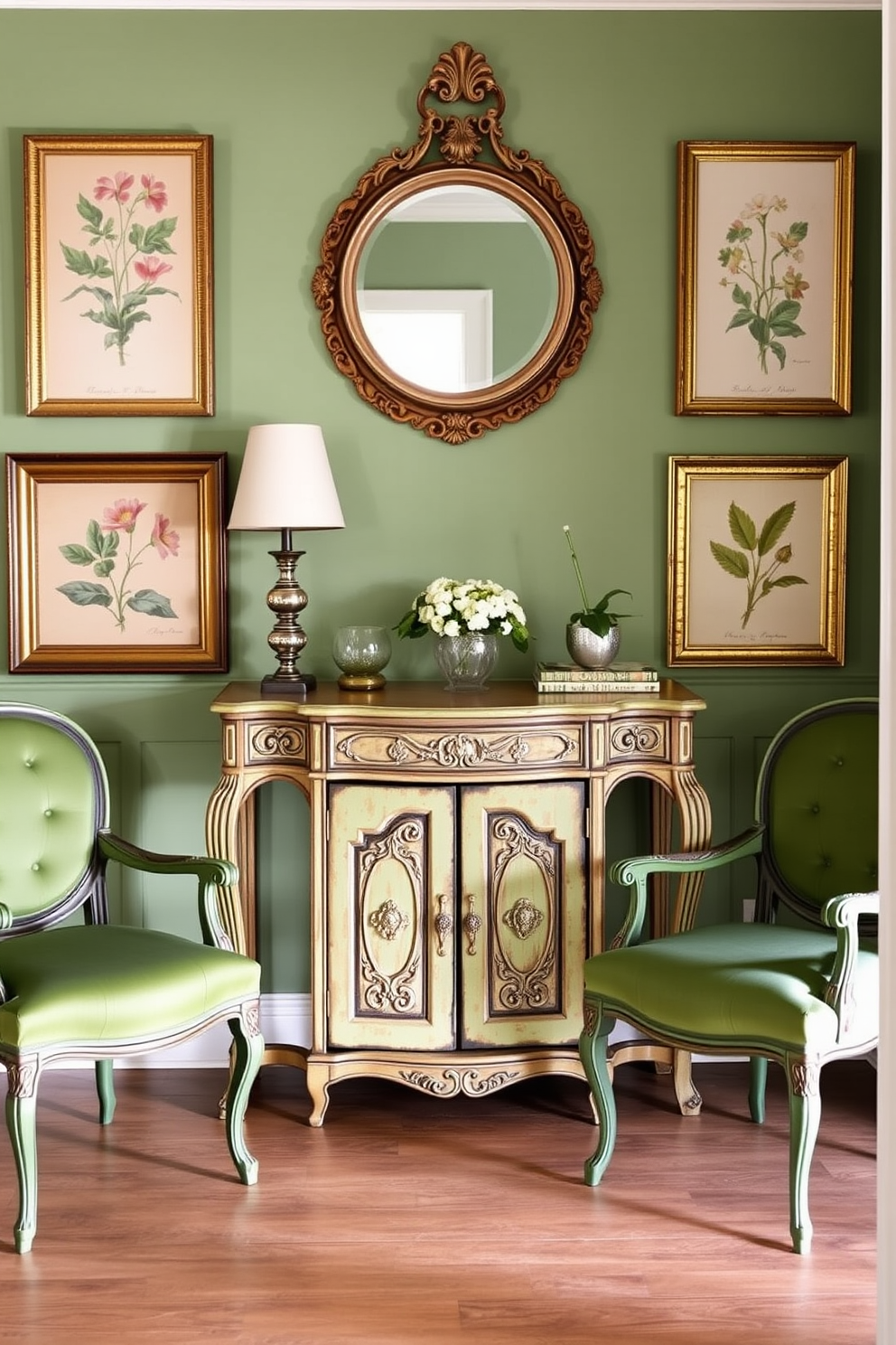 Green Foyer Design Ideas 30