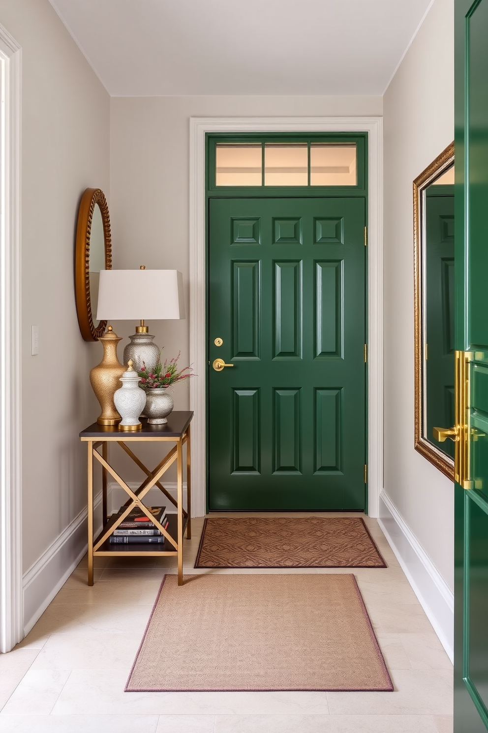 Green Foyer Design Ideas 8