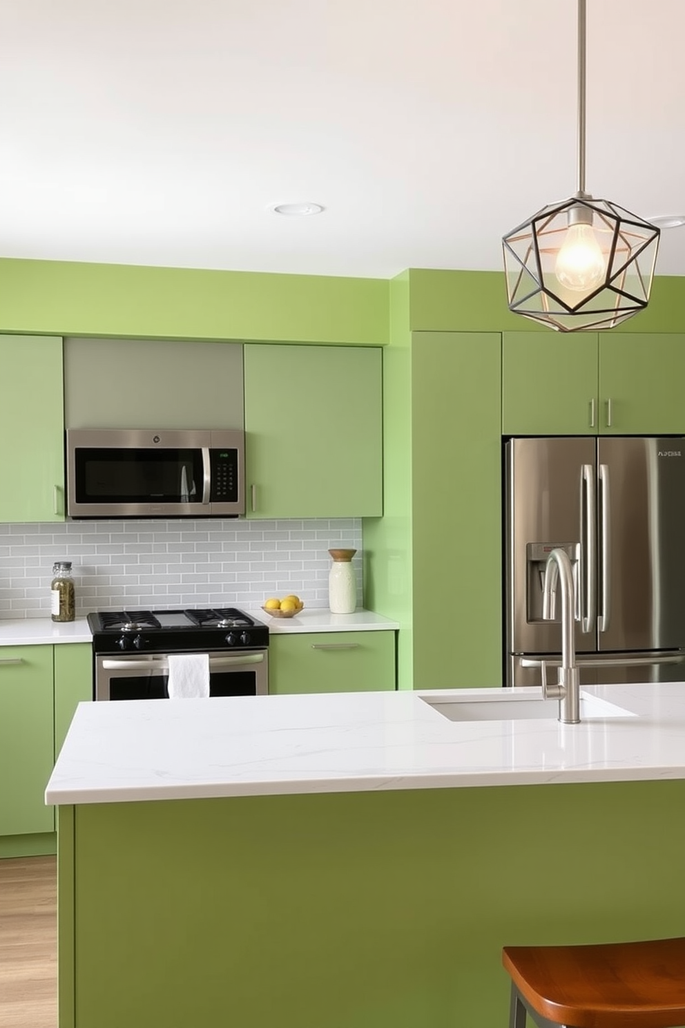 Green Kitchen Design Ideas 24