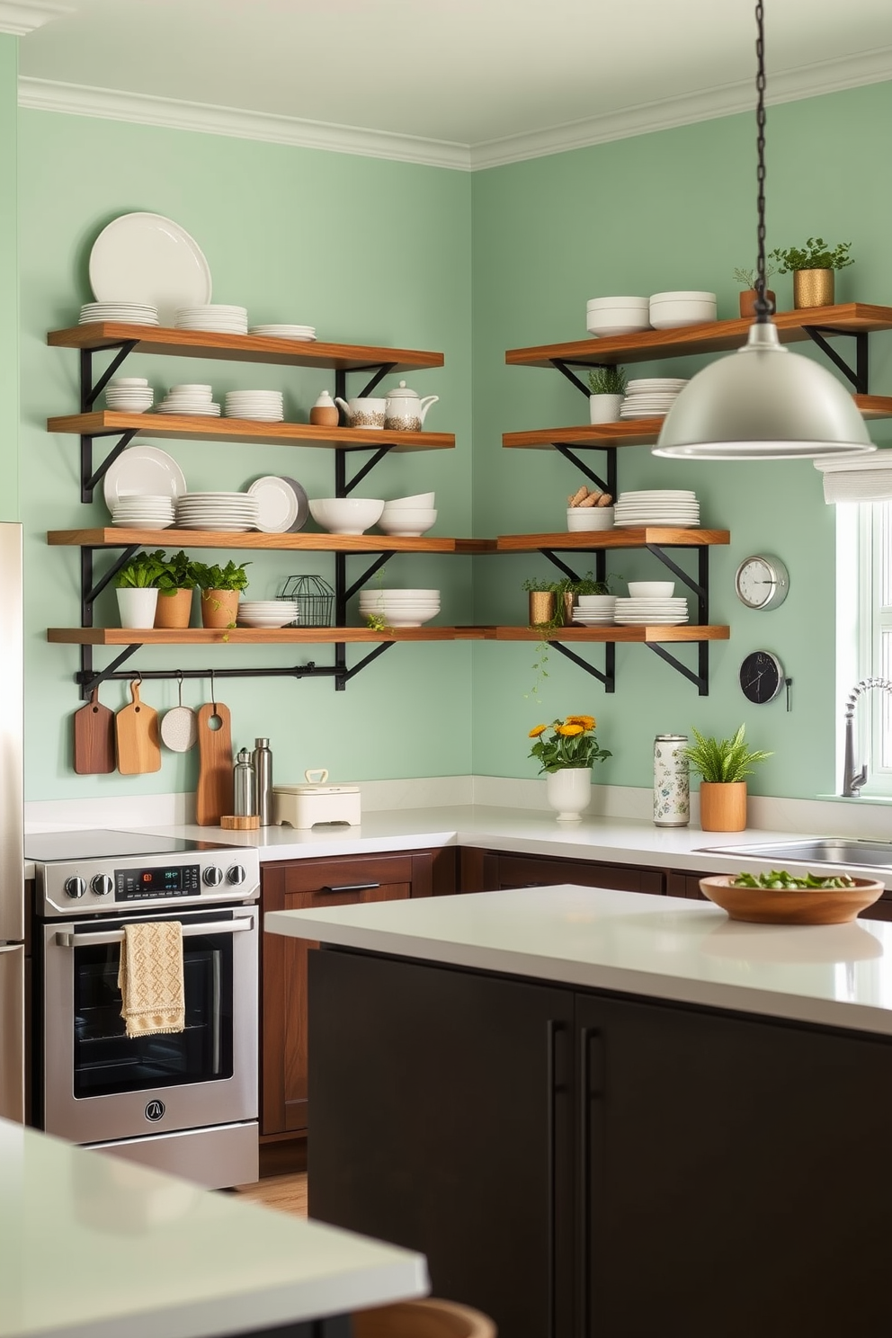 Green Kitchen Design Ideas 3