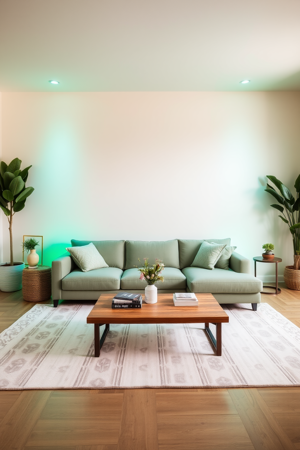 Green Living Room Design Ideas 25