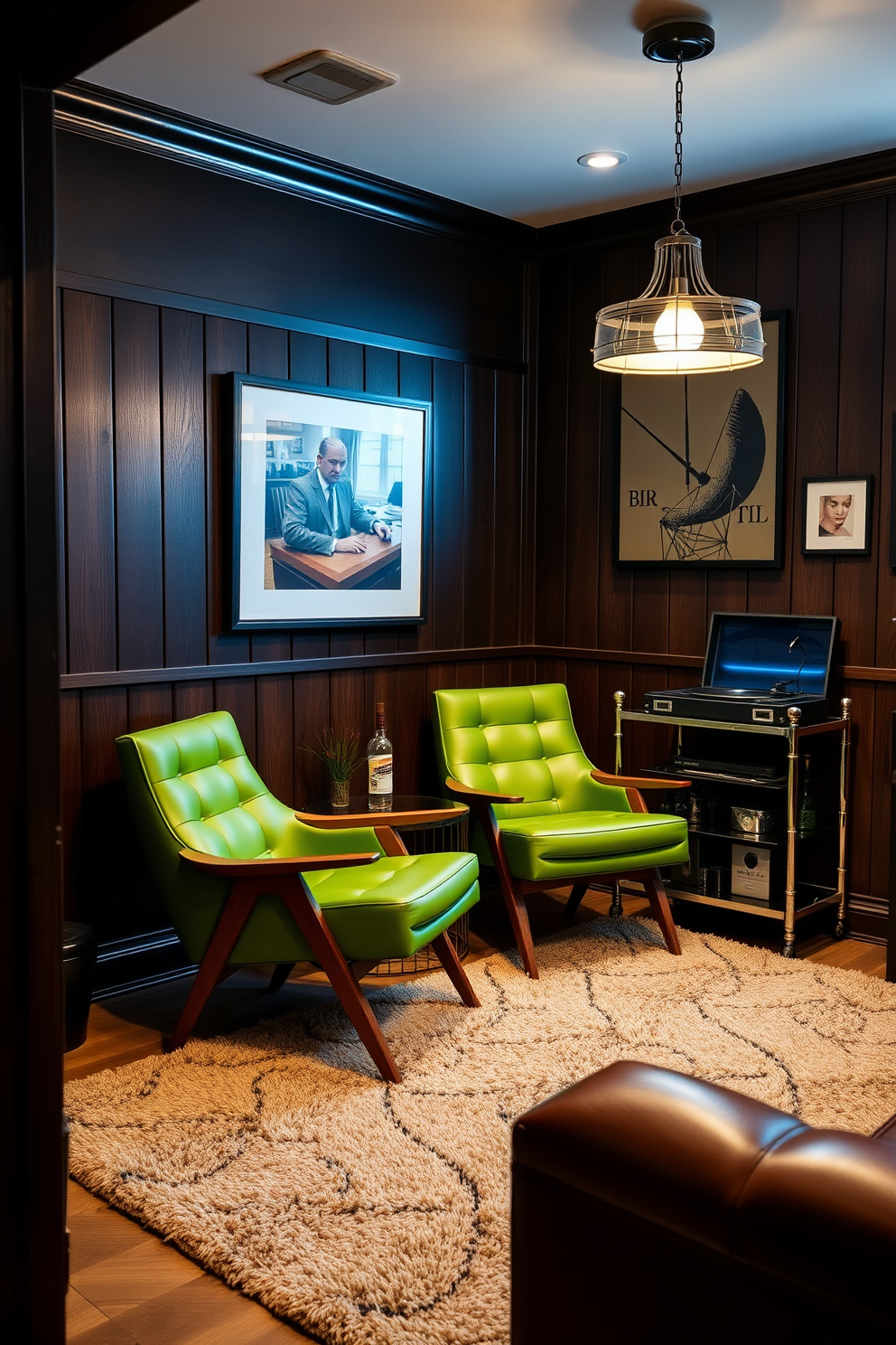 Green Man Cave Design Ideas 14