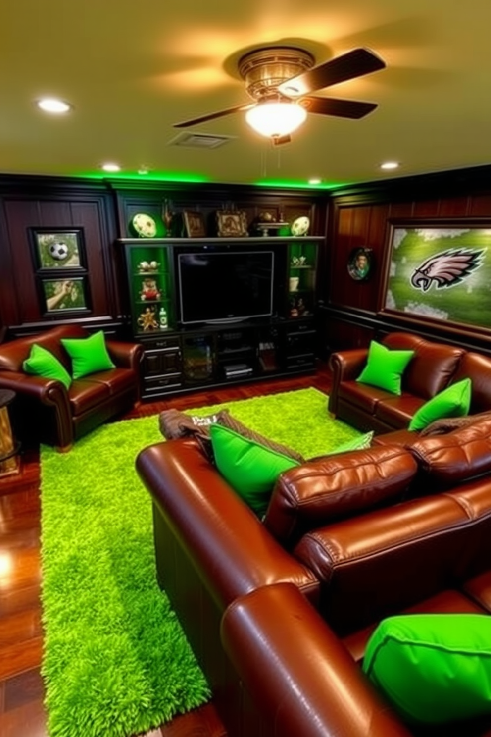 Green Man Cave Design Ideas 2