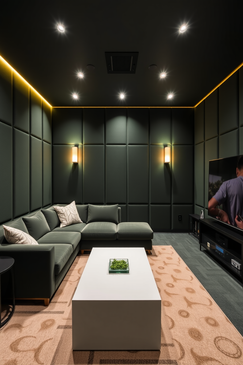 Green Man Cave Design Ideas 24