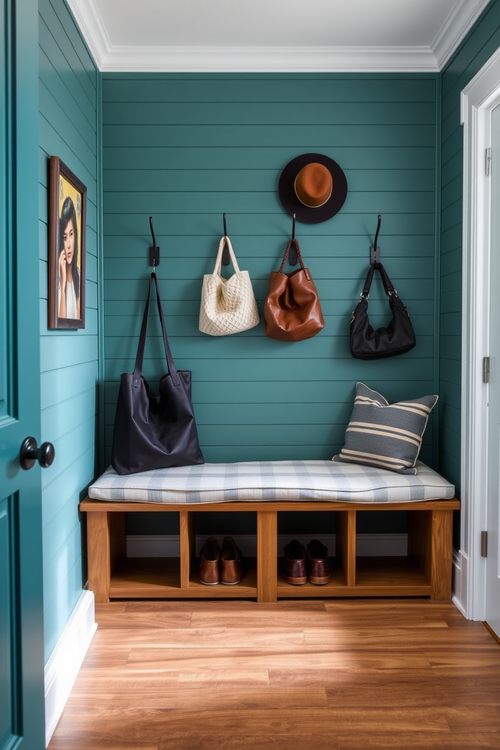 Green Mudroom Design Ideas 16