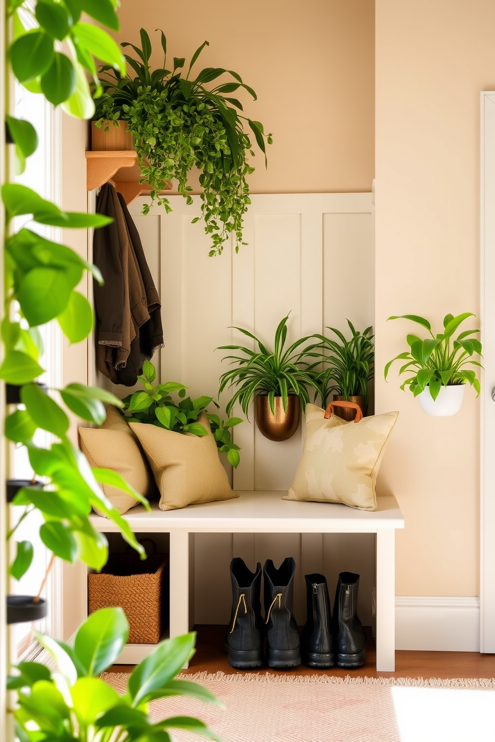 Green Mudroom Design Ideas 26