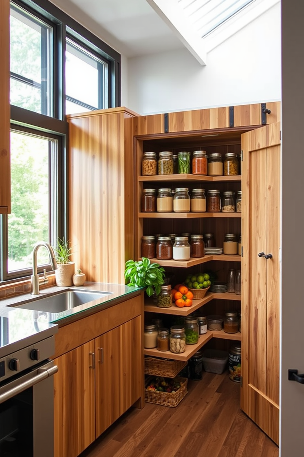 Green Pantry Design Ideas 22