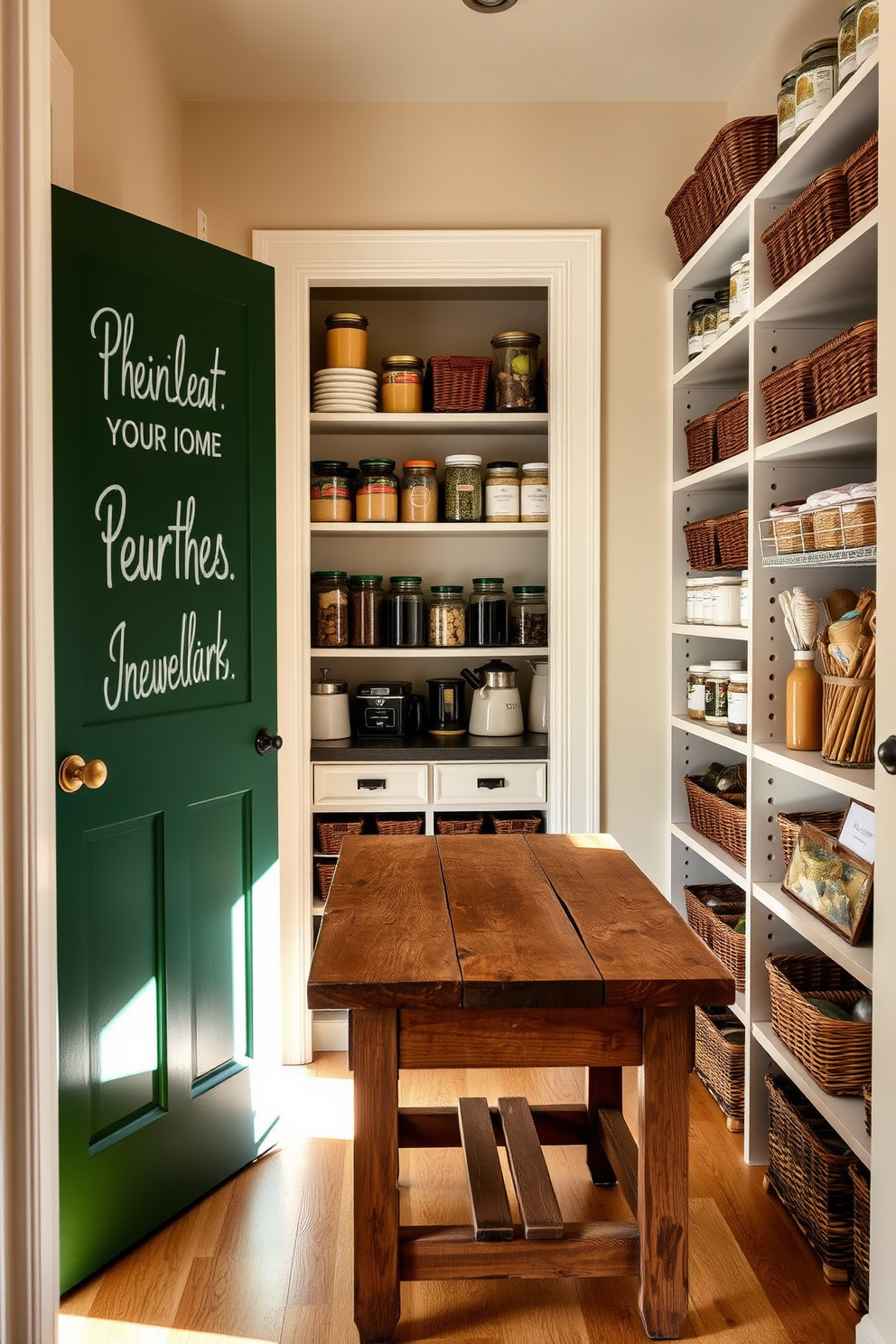 Green Pantry Design Ideas 25