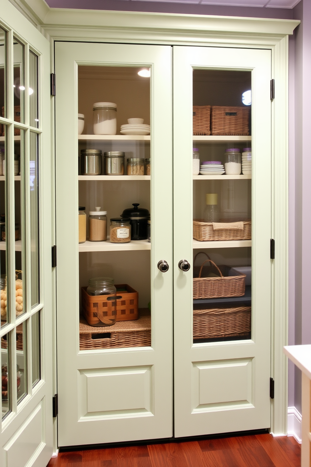 Green Pantry Design Ideas 4