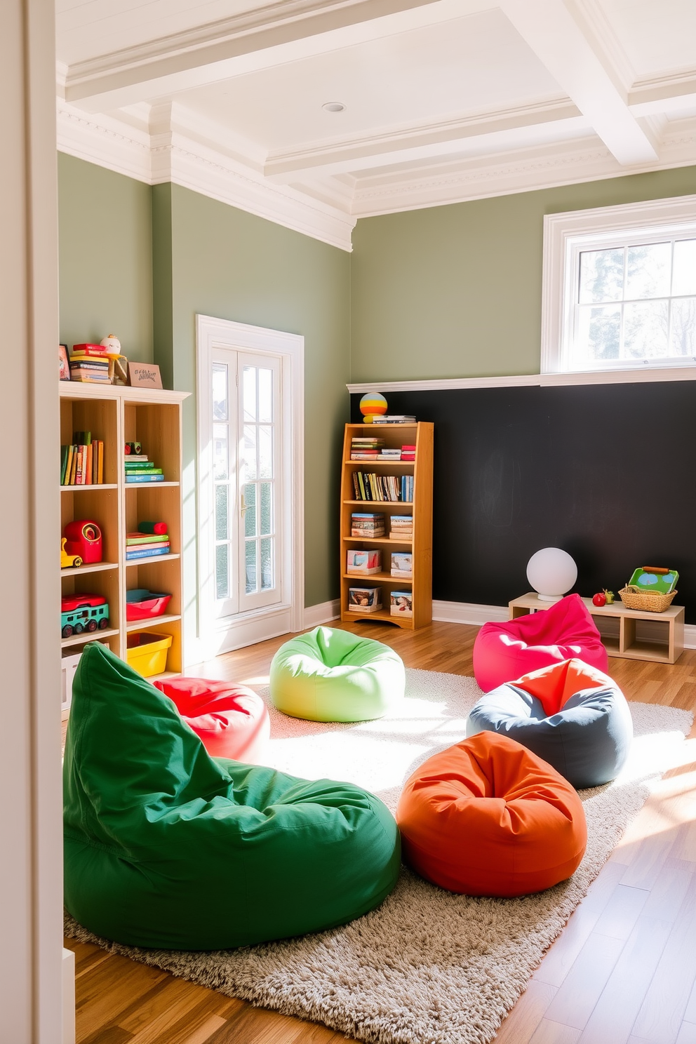 Green Playroom Design Ideas 1