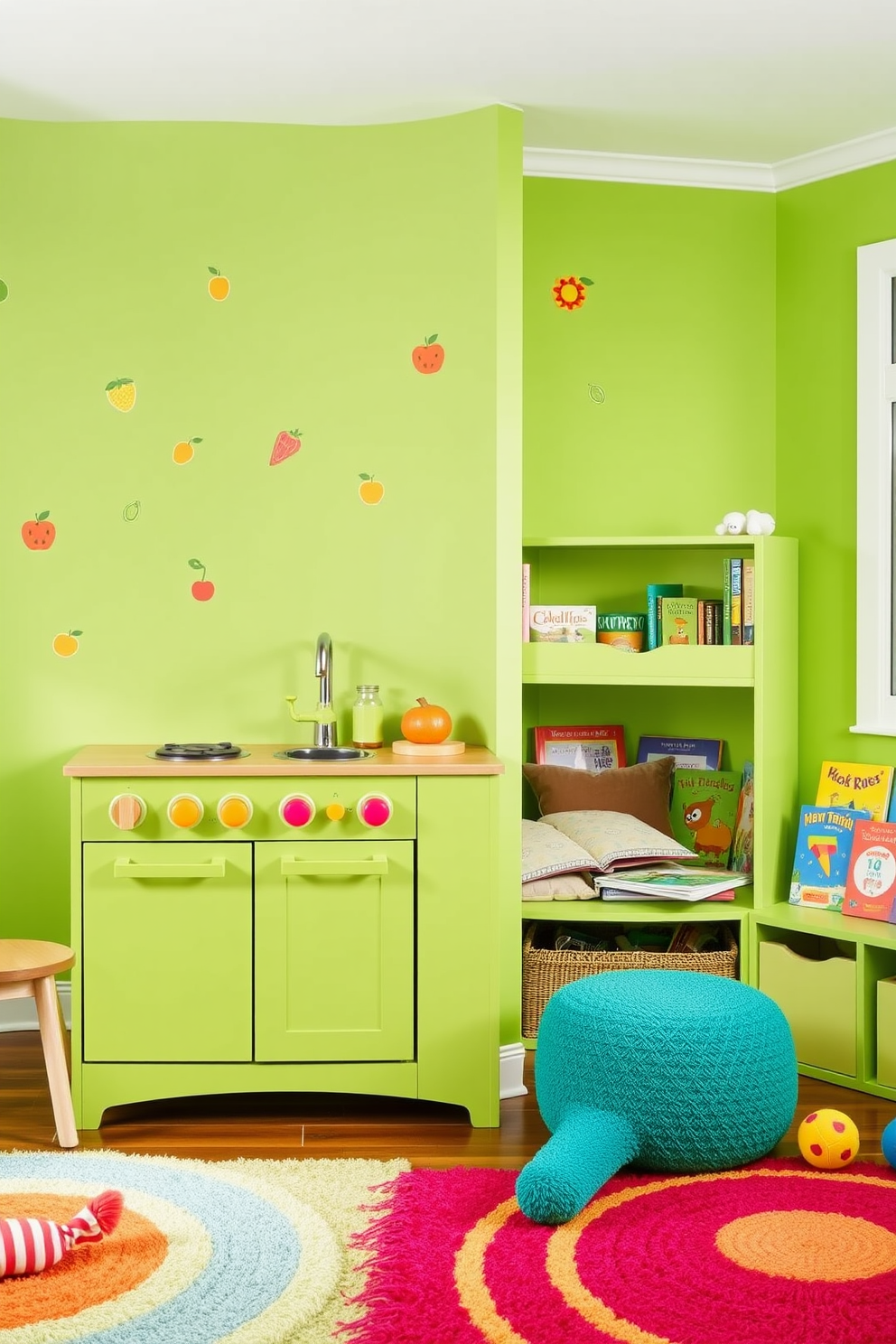 Green Playroom Design Ideas 10