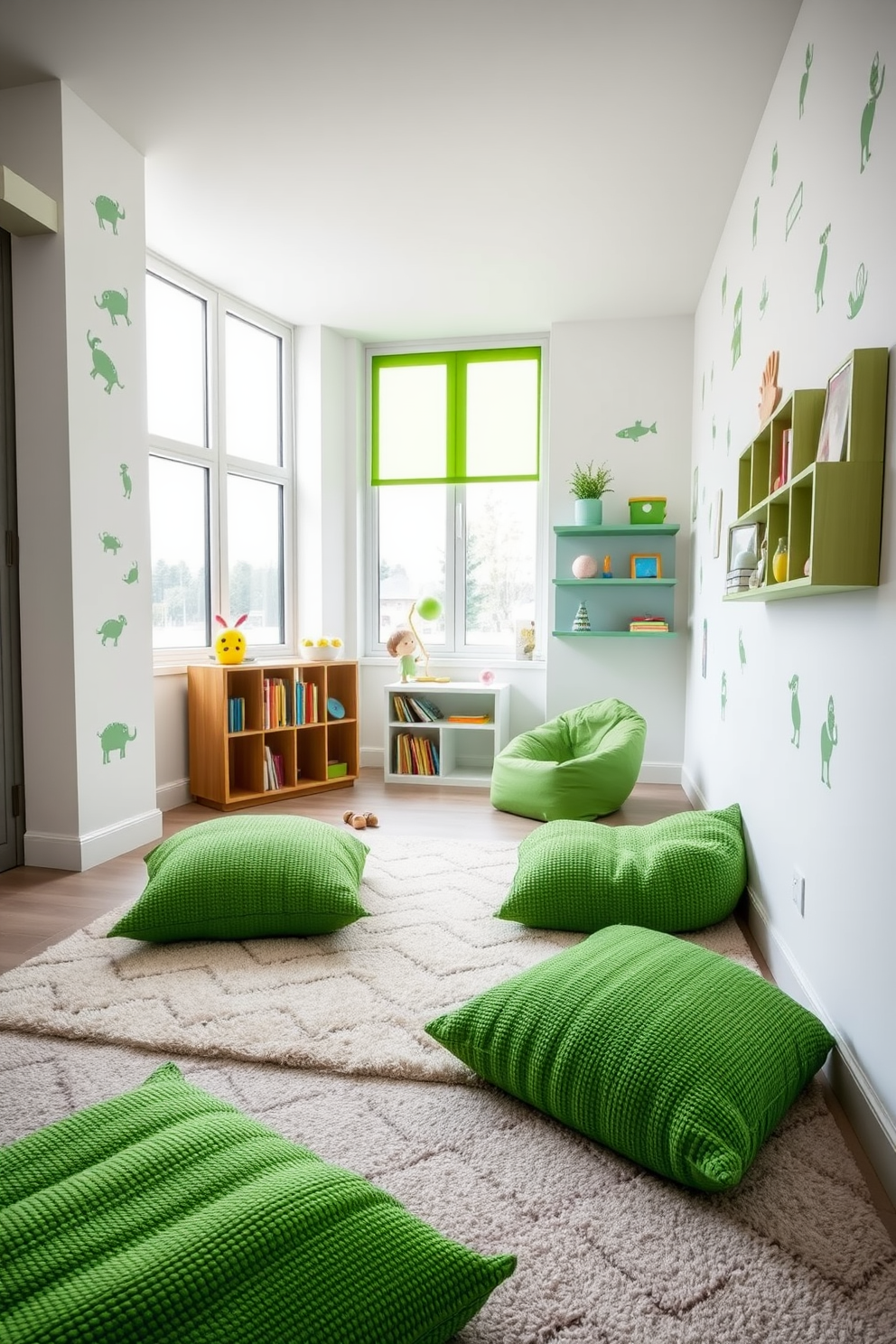 Green Playroom Design Ideas 18