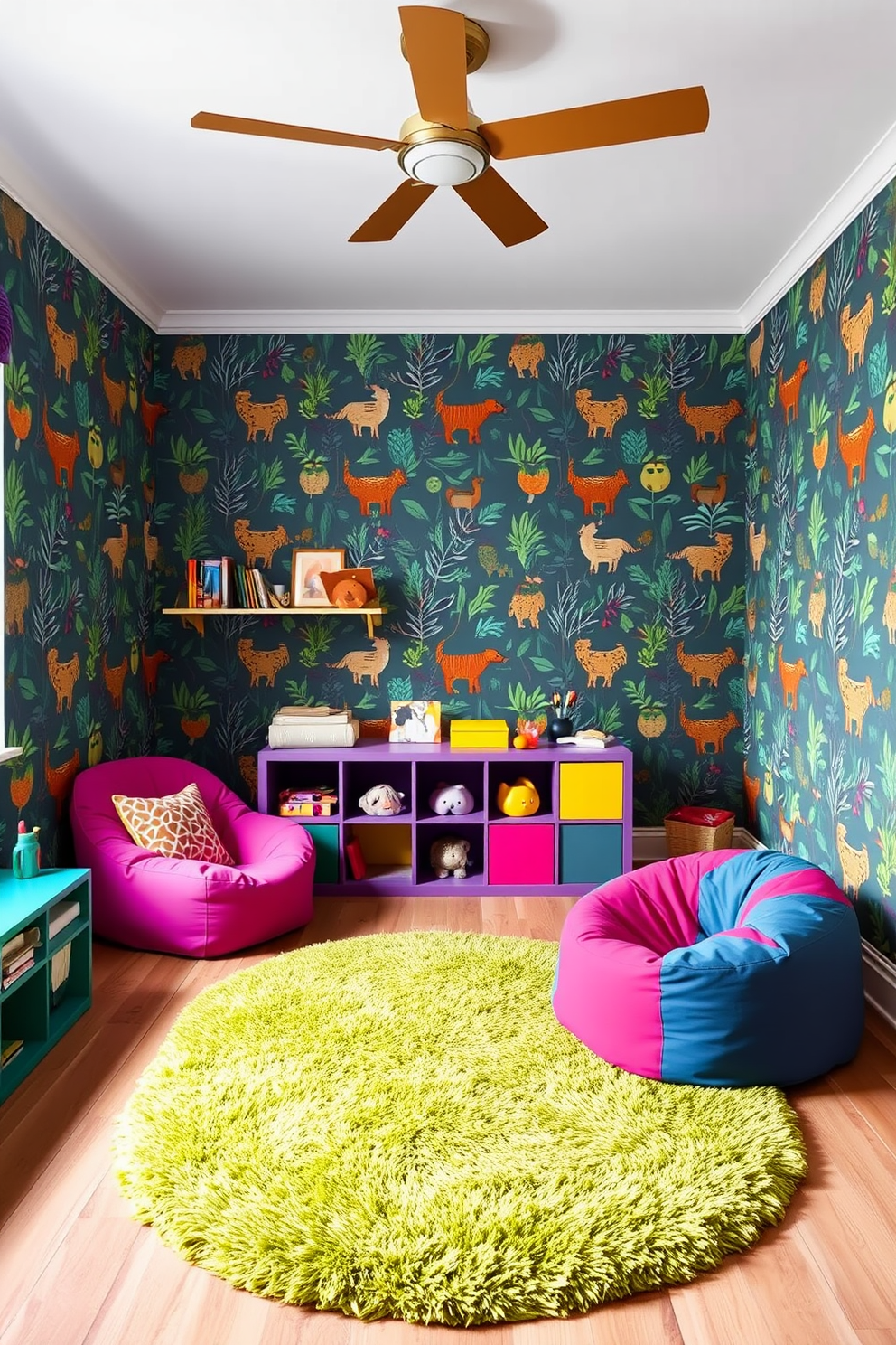 Green Playroom Design Ideas 19