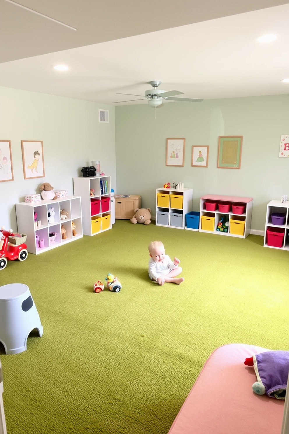 Green Playroom Design Ideas 21