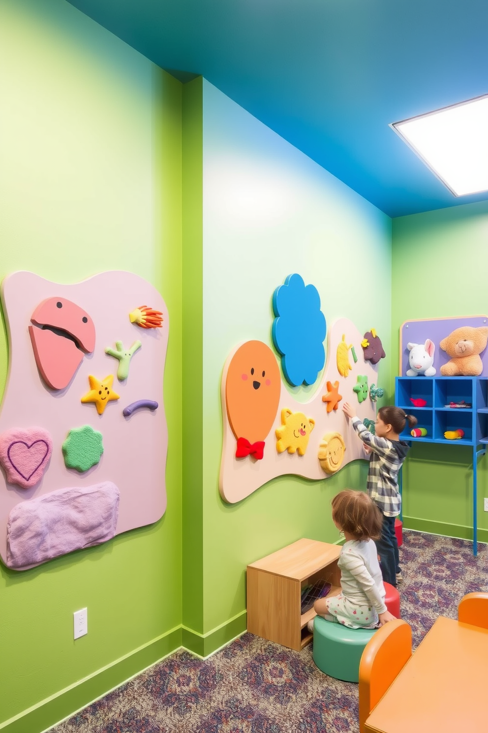 Green Playroom Design Ideas 23