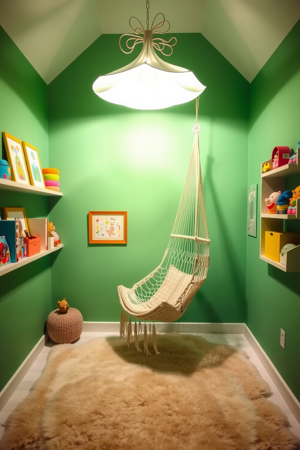 Green Playroom Design Ideas 27